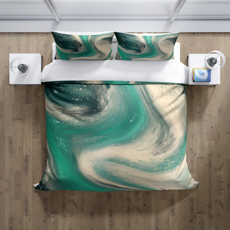 Polyester Duvet Cover, King Duvet Cover + 2 King Shams
