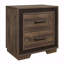 Table de chevet de style rustique 1pc