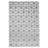 Hand Woven Overtufted Kilim Geometric Polypropylene Light Gray Rectangle Area Rugs-226964122