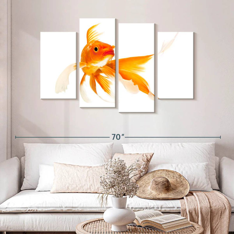Brampt Goldfish, 32" H x 52" W