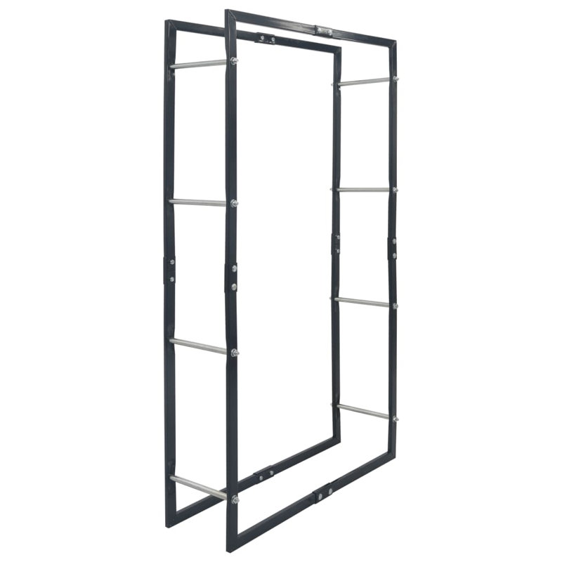 80cm W Metal Log Rack