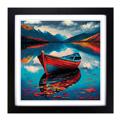 Single Picture Frame Print on Wood