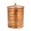 Ensemble de pots en acier inoxydable oxydé