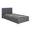 Oyibo Upholstered Grey Gas-lift Ottoman Storage Bed-238284524