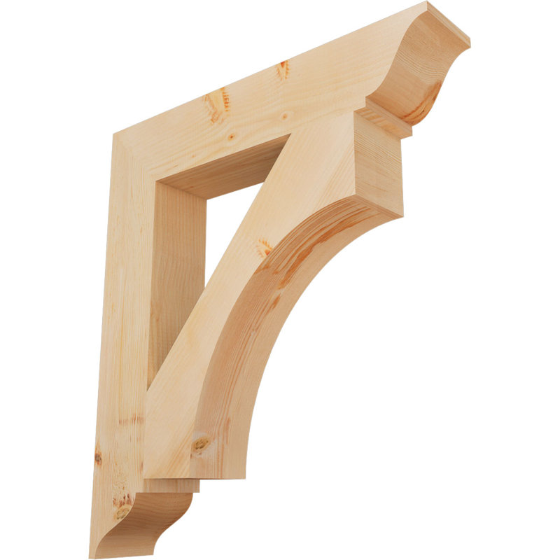 Support traditionnel Westlake, Lisse, Douglas, H 36 po x l 5,5 po x P 32 po
