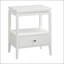 Table de chevet à 1 tiroir avec plateau flottant et rangement spacieux Olana, parfaite pour les chambres à coucher modernes-356256476