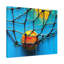 Broken Net Float, abstrait, reproduction d'art sur toile-123107677