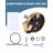 Glass Rinser for Kitchen Sinks Bottle Washer Stainless Steel-93455059