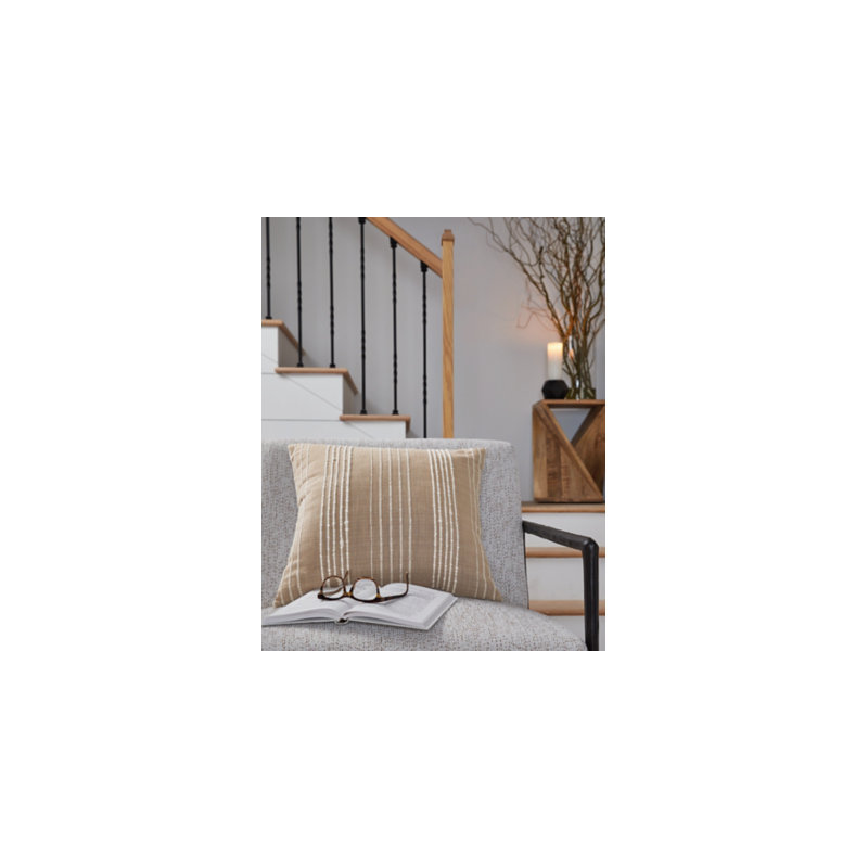 Benbert Square 100% Cotton Pillow Cover & Insert