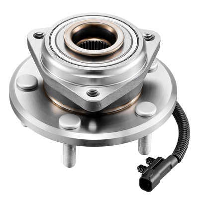 2PCS Front Wheel Bearing & Hub Assembly Fit for Jeep Wrangler 2010 Islander 2016 Rubicon Sahara 75th Anniversary Sport Utility OEM 513272, 5 Lugs with ABS Sensor, Wheel Bearing Hub Assembly Set