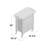 Hamilton 33.75 " W Kitchen Cart-318065168