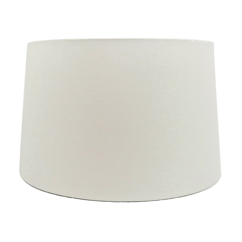 August Grove® 10'' H Linen Drum Lamp Shade & Reviews | Wayfair