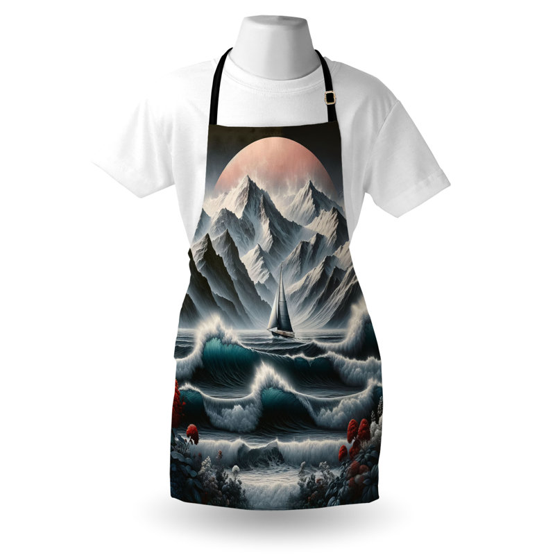 No Pattern Bib Apron