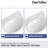 Ally 32" Tall White U-Shaped Vitreous China Pedestal Bathroom Sink with Overflow-98118874