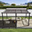 Pergola d'extérieur en aluminium rétractable avec auvent-90611747-90611742
