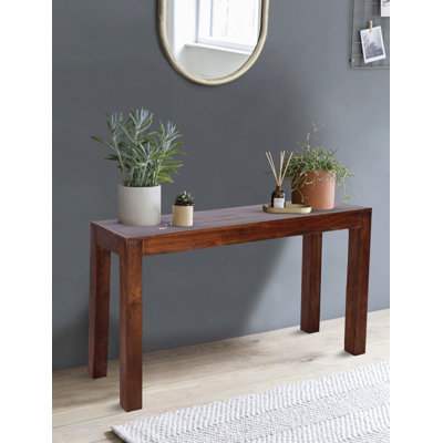 130cm Solid Wood Console Table