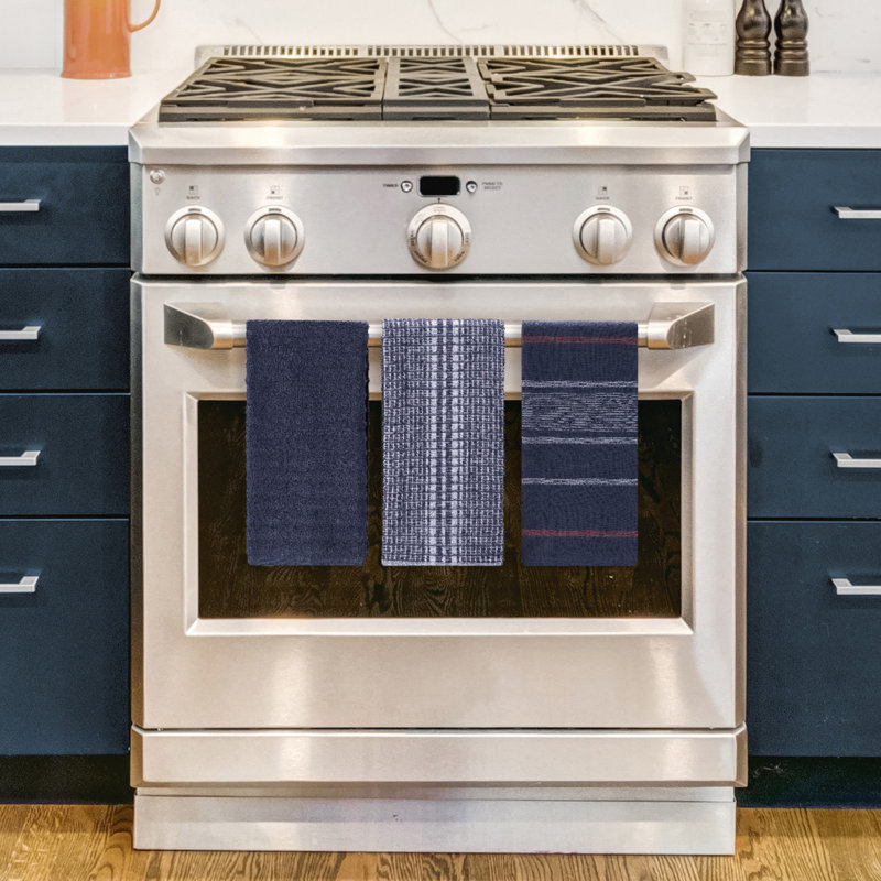 Nautica Cotton 3 Piece Tea Towel Set