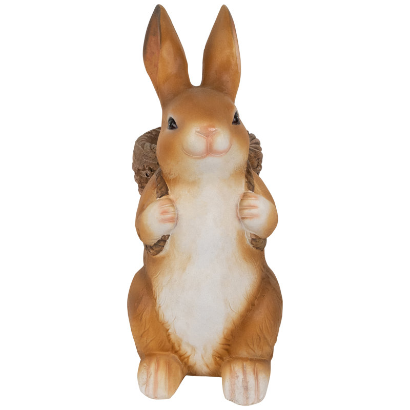 Northlight Seasonal Rabbit Animals Resin Garden Statue | Wayfair
