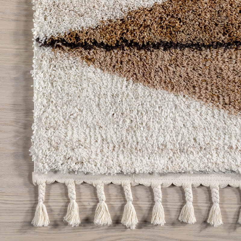 Tapis à poils longs Kali, Rectangle de 5 pi x 8 pi