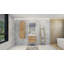 Ensemble de meuble-lavabo mural simple 24 po Boubacar-1024940459