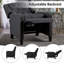 Chaise d'appoint en tissu, chaise rembourrée-348273595