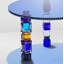 Detroit Glass End Table