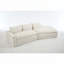 Canapé modulaire modulaire, canapé nuage rembourré avec sièges profonds, méridienne orientée vers la droite-540808552