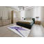 Tapis à motifs gris / violet-2095609409