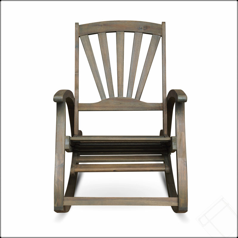 Chaise à bascule inclinable