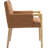 Aimee Vegan Leather Dining Arm Chair-1901019751-1901019749