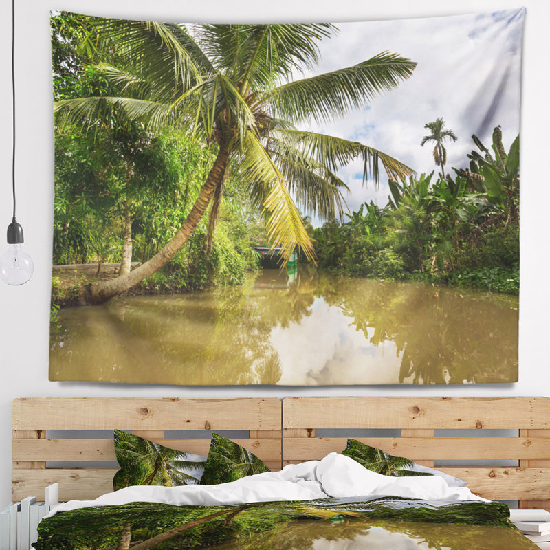 Polyester Tapestry, 78" H x 92" W