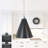 Bonchea 1-Light Black Classic Dimmable Pendant Light