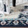 Tapis oriental bleu / beige Babb