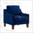 Modern Armchair, Living Room Single Seat Sofa Chair With Comfortable Cushioning And Stylish Design For Small Spaces-526959706