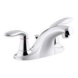 Coralais® Two-Handle Centerset Bathroom Sink Faucet