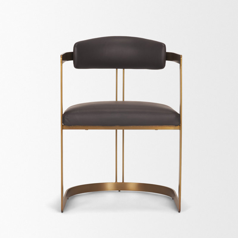 Fauteuil Bradley, Brun charbon