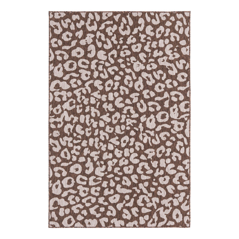 Animal Print Indoor / Outdoor Rug, Rectangle 5'3" x 7'10"
