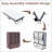 Foldable Bed With Mattress And Storage Cover, Portable And Comfortable For Adults-1121348931-1128270068