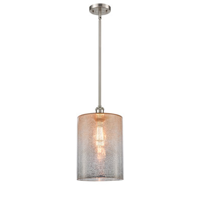 Luminaire suspendu cylindrique à 1 lumière Leilani