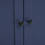 Grande armoire de rangement autoportante avec 2 tiroirs, 2 tablettes réglables et 8 tablettes de porte-1219567638