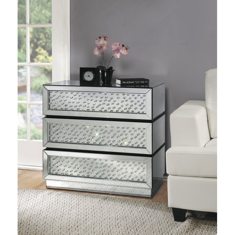 Commode à miroir pour chambre à coucher