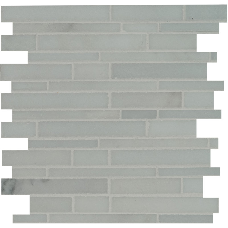 Greecian 12" X 12" Marble Mosaic Tile in Polished