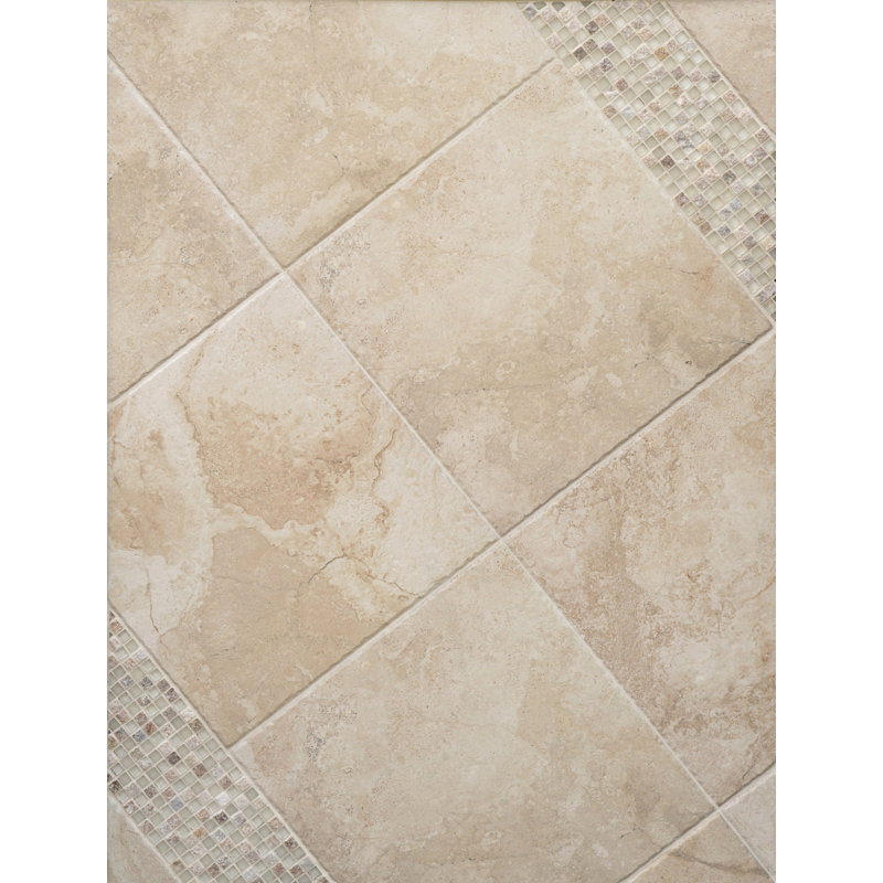 Emser BOMBAY Arcot Porcelain Cove Base Tile (6-in x 13-in)
