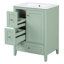 Meuble-lavabo de 24 pouces avec rangement réglable et design moderne-930612753-930613228