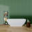 Luxurious Soaking Experience Polyresin Modern Freestanding Bathroom