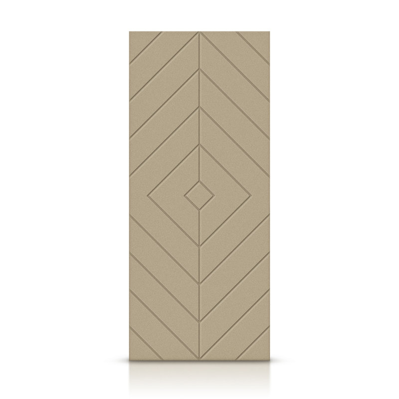 Porte standard à panneaux en bois, Sans finition, 42 po x 80 po