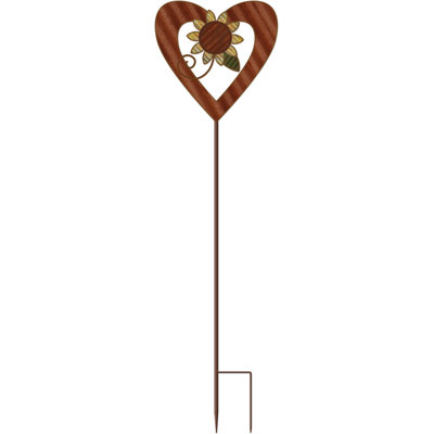 Piquet de jardin en métal Cacheazon