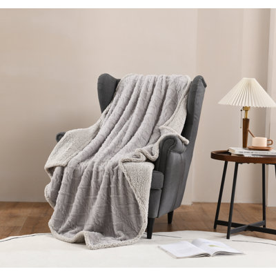 Soft Cozy Sherpa Fleece Thick Throw Blanket