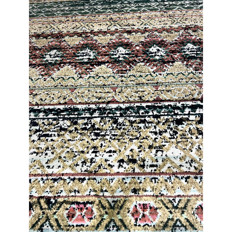 Rectangle Geometric Area Rug, Rectangle 200cm x 300cm