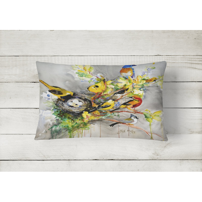 Outdoor Reversible Throw Pillow